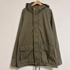 OLD Stussy MFG 00s フード付きミリタリージャケット 綿 L