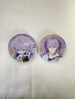 ディティカ　スイパラコラボ　缶バッチ　星導ショウ　2個セット