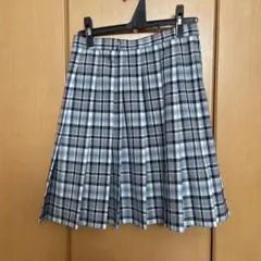 制服 スカート 水色 青 チェックスカート JK 高校生 制服ディズニー