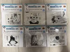 ドラゴンボール 40th 一番くじ コマステッカーコレクション6枚セット