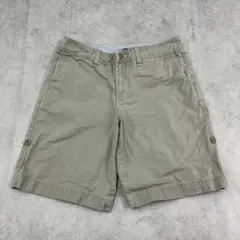 エディーバウアー　ハーフパンツ　ショートパンツ　無地　古着　ベージュ