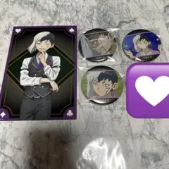 Dr.STONE プリンセスカフェ　あさぎりゲン　場面写缶バッジ　特典　カジノ