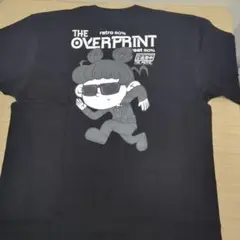 逃走中ザ・ムービーTHE OVERPRINT ブラック Tシャツ Lサイズ