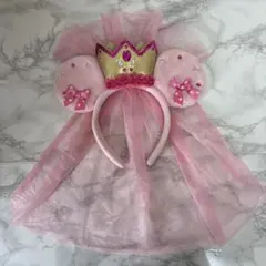 ミッキー耳 王冠デザイン カチューシャ