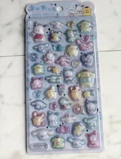 ［正規品］シナモロール&ポムポムプリン&ポチャッコ　うるちゅるポップシール