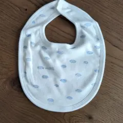 新品未使用　プチバトー 雲柄スタイ