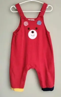 ミキハウス　Hot Biscuits ロンパース 80