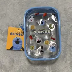 パペットスンスン コラボ クリアリップポーチ サンキューマート ノンノン