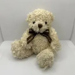 断捨離セール！クリーム色クマのぬいぐるみ かわいい くま ミニサイズ