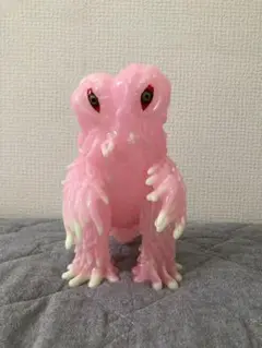 マルサン ヘドラ モンスターズラボ限定 美麗ゴールドカラー ソフビ 美品】ヘドラ フィギュア2体セット水中期（マルサン