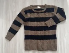 ケーブル編みニットセーター MK