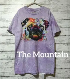The Mountain　パグデザインTシャツ