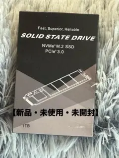 【新品・未開封】 1TB NVMe M.2 SSD PCIe 3.0