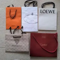 ブランド　紙袋  まとめ売り