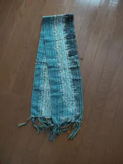 うさとの服 麻綿 大判ストール 藍染 草木染め 絣 usaato ウサト うさとの服 麻綿 大判ストール 藍染 草木染め 絣 usaato ウサト - メルカリ