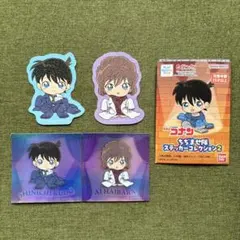 名探偵コナン　ちぢませ隊ステッカーコレクション2 工藤新一　灰原哀