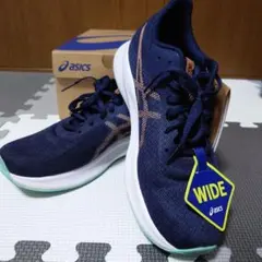 アシックス 24.5cm ランニングシューズ PATRIOT 13