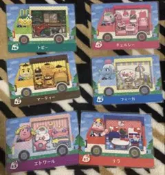 あつまれどうぶつの森　amiiboカード　サンリオ　全6種類