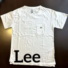 Lee ポケット付き 半袖Tシャツ ホワイト Sサイズのサムネイル