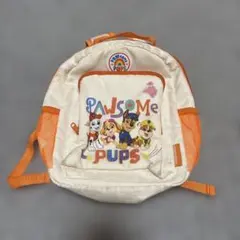 パウパトロール　リュック　オレンジ