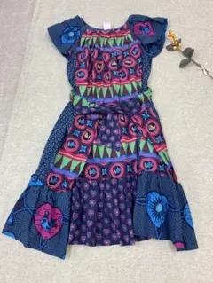 M231☆MARC BY MARC JACOBS 半袖総柄ワンピース