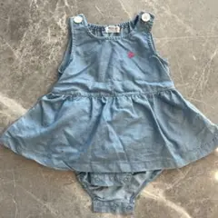 Polo Ralph Lauren ベビー デニム ワンピース ロンパースのサムネイル