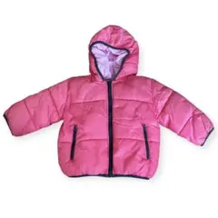 【A3851】motherways/中綿ジャケット/子供用/90㎝/ピンク/
