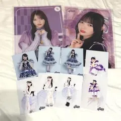 CUTIE STREET 真鍋凪咲 生写真 ポストカード クリアポスター セット