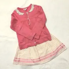 ピンク系可愛い2点セット 110cm