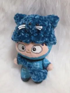 ぬい服 モコモコねこ帽子＋ポシェット 計2点　27