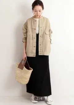 新品　イエナ　カラーチノリメイクルーズブルゾン IENA【イエナ】 カラー チノリメイクルーズブルゾン 新品36ベージュ