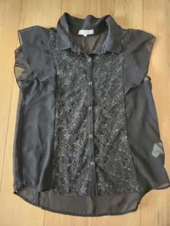 grove 黒 ノースリーブシャツ L