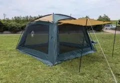 美品　コールマン　ラウンドスクリーン400EXプラス　スクリーンタープ　キャンプのサムネイル