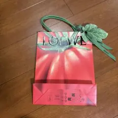 LOEWE トマト柄 ショップ袋