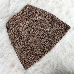 【LOWRYS FARM】 ローリーズファーム (M) ミニスカート レオパード