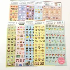 ちょこっとシール　chocotto seal series 10シート　セット
