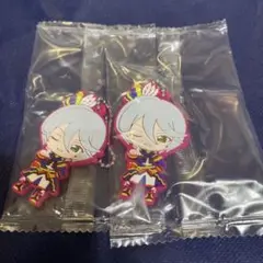 アイカツ×プリパラ カプセルラバーマスコット 紫京院ひびき×2