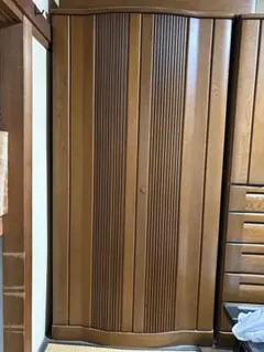 美品】九州民芸家具 つくし工芸 洋服箪笥 ワードローブ ミズメザクラ