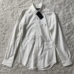 【新品未使用】ラルフローレン　長袖シャツ　STRETCH OXFORD　現行　S