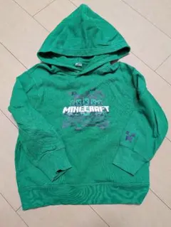 【値下げ】Minecraft グリーンパーカー 120