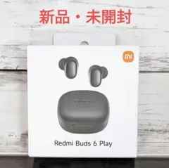【新品未開封】Xiaomi Redmi Buds 6 Play ブラック