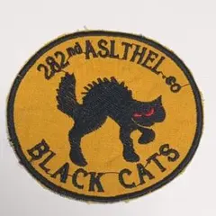 ベトナム戦争 ワッペン パッチ BLACK CATS 282突撃ヘリコプター中隊