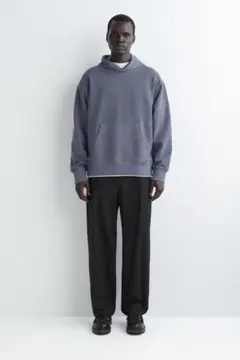 COS WASHED COTTON-JERSEY HOODIE Mサイズのサムネイル