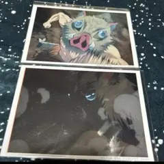 鬼滅の刃　ufotable カフェ　ブロマイド　伊之助　⑤