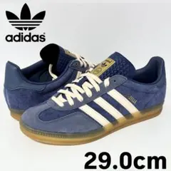 新品 アディダス ガゼル インドア ダークブルー ブリス オレンジ 29.0