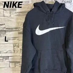 ☆*☆様 NIKE/ナイキ/プルオーバーフーディ/パーカー/ブラック/ビックロゴ