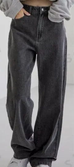 黒デニム　新品未使用　レディースデニム　SHEINデニム　Dazy