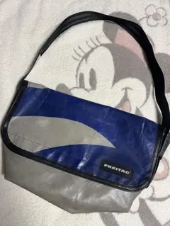 【希少・廃盤】FREITAG フライターグ メッセンジャーバッグ ブルー×グレーのサムネイル