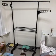 I型物干し（HW01I ブラック）