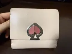 Kate Spade ハートモチーフ 三つ折り財布